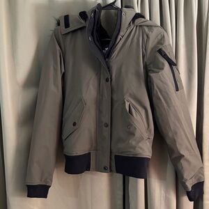 Hollister Olive Bomber Jacket